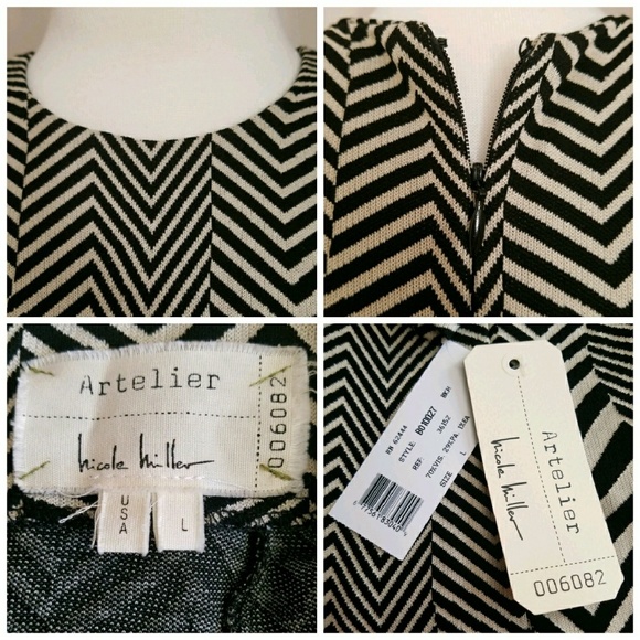 🥀 NICOLE MILLER ARTELIER PRINTED DRESS - Picture 5 of 8